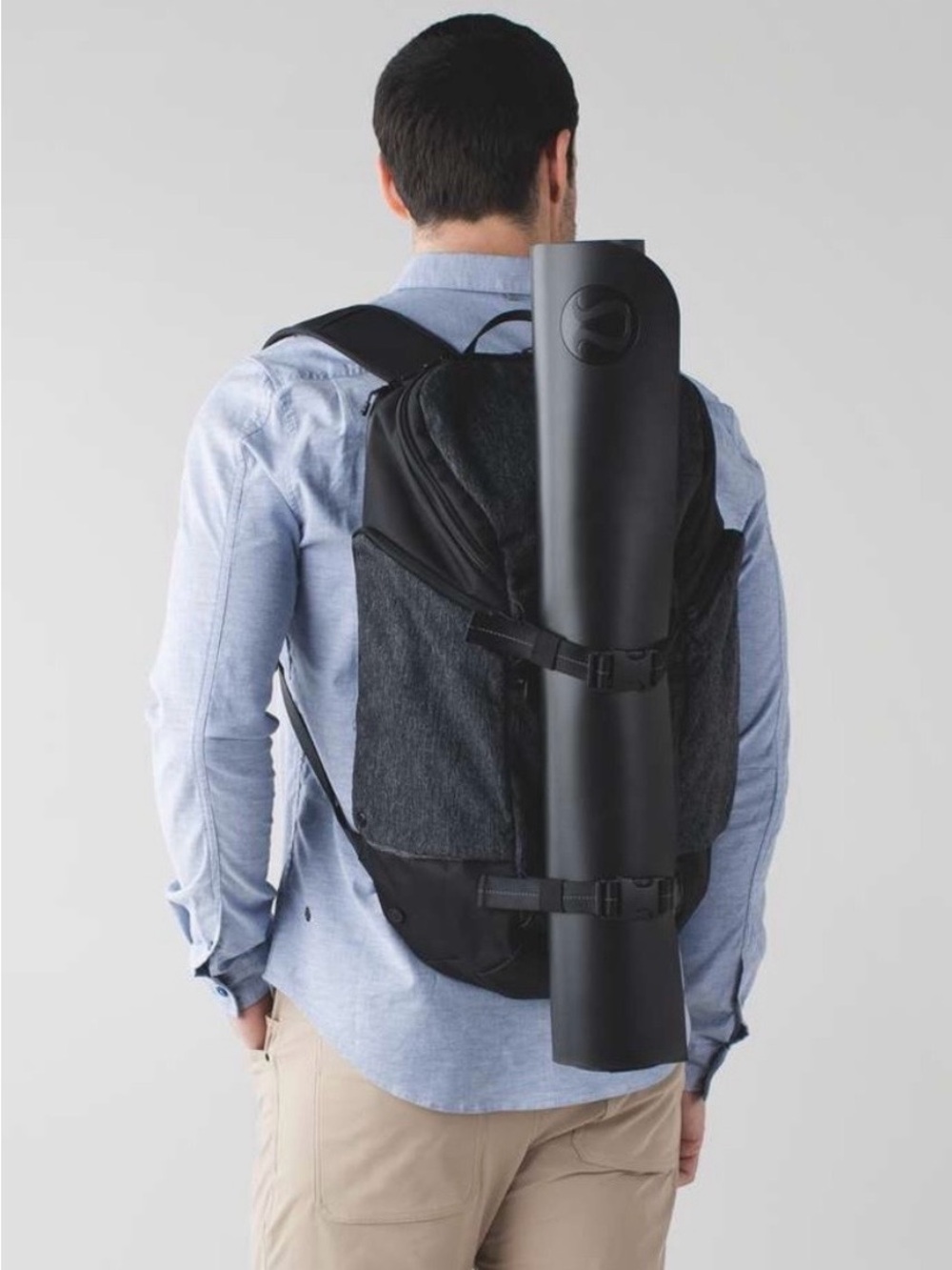 lululemon Sojourn Backpack - Black Heather, Yoga, NWOT